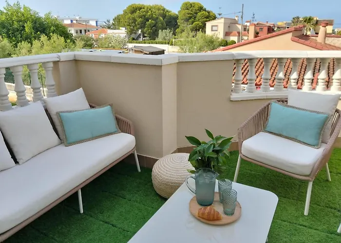 Apartament Playa Santa Ana Adosados - Comodo Con Piscina, Terraza Y Parking, A 2 Minutos De La Playa *