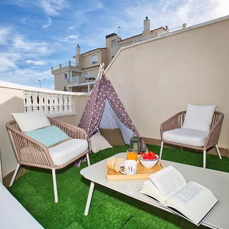 Lägenhet Playa Santa Ana Adosados - Comodo Con Piscina, Terraza Y Parking, A 2 Minutos De La Playa