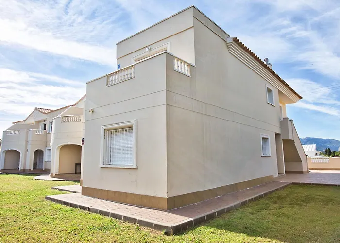 Apartamento Playa Santa Ana Adosados - Cómodo Con Piscina, Terraza Y Parking, A 2 Minutos De La Playa Dénia